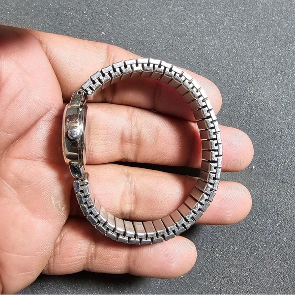 Pulsar By Seiko Ladies Quartz Watch Silver Tone White Dial Working V811-3020 - Picture 6 of 9